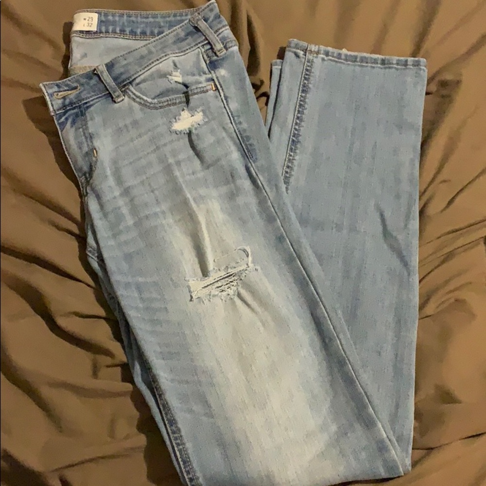 Hollister straight leg jeans size 9R